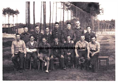Samual Thomas J Hellier in a German POW Camp